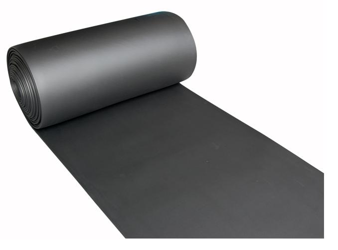 PLANCHA GOMA SBR 65º SHORE A - 1.400 mm (10 ML) (NEGRO) (1 MM)