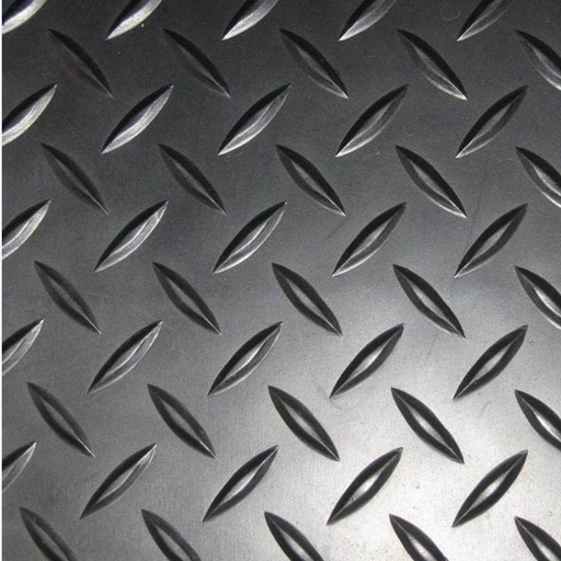 PAVIMENTO SBR 65º SHORE A - DIAMANTES + BASE CON IMPRESION TEXTIL - 1.200 mm (10 ML) (3 MM) (NEGRO)