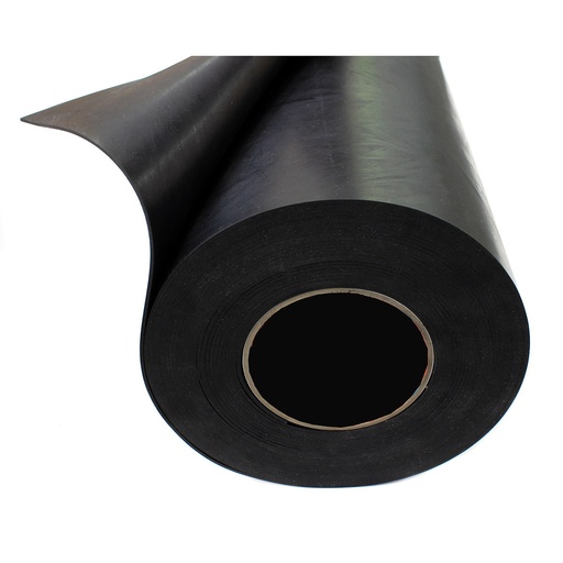 PLANCHA GOMA CR 65º SHORE A 1400mm (10ml) NEGRO